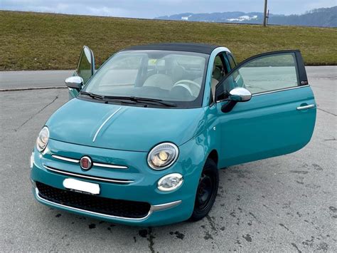 fiat türkis|Fiat 500C anniversario gebraucht kaufen